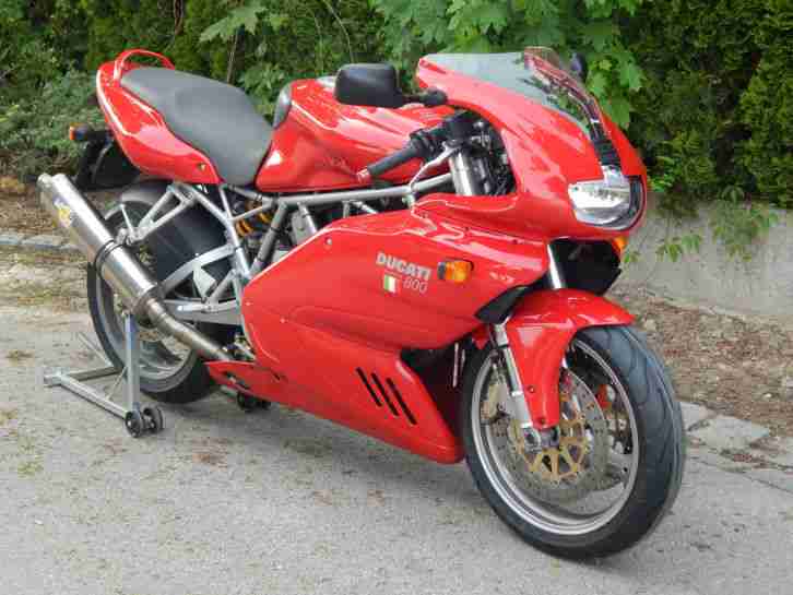 Ducati Supersport 800, BJ.2005, 20500km, neuer Reifensatz