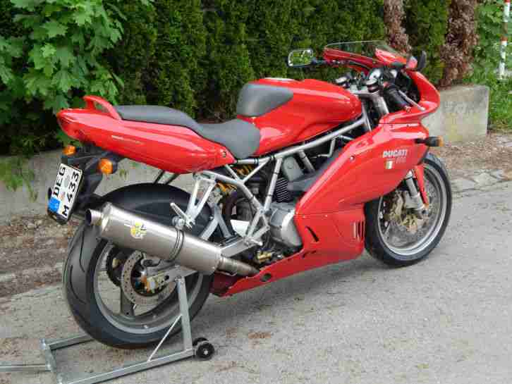 Ducati Supersport 800, BJ.2005, 20500km, neuer Reifensatz