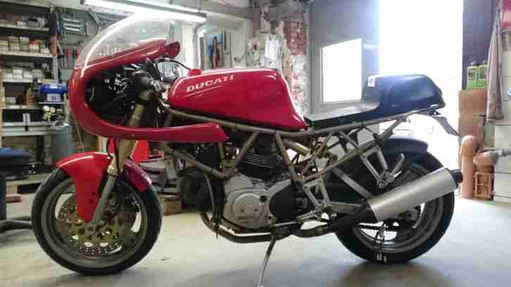 Ducati ss 750 cafe racer umbau