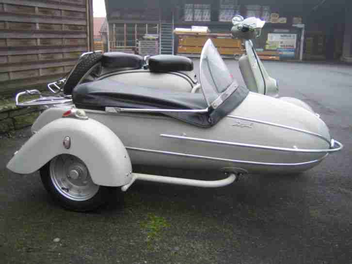 Dürkopp Diana Roller Motorroller Gespann Oldtimer