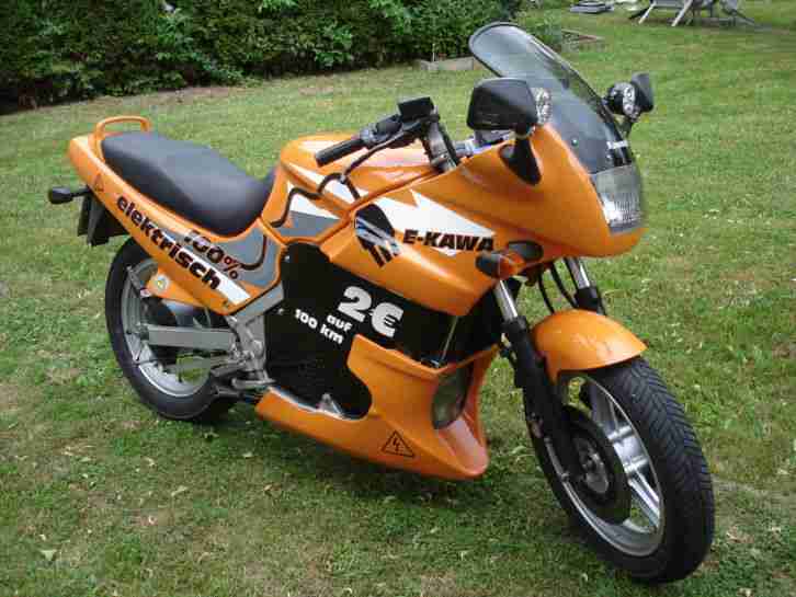 E-Kawa ***Elektroumbau*** 100 km für 2 € genial für die Stadt