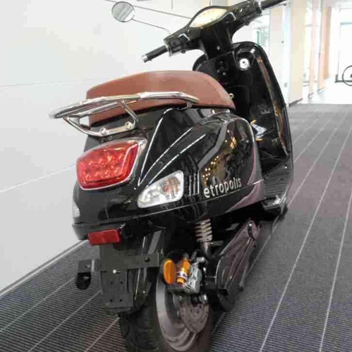 E-Scooter/Elektro-Roller/Bike etropolis Milano weiß, 45 kmh, Restware m. Mängel