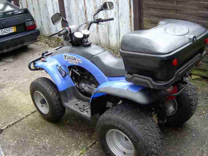 E-Ton Yukon EXL 150 zum Basteln Blau, Erstzulassungsdatum 2003, HU / AU (Ablaufd