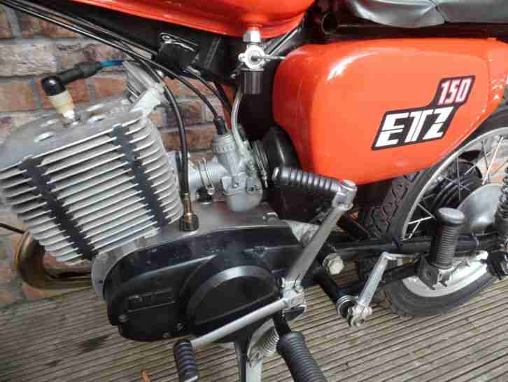 ETZ 150 E Neu nur 542 KM gefahren!!!