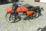 ETZ MZ 250 Gespann Seitenwagen