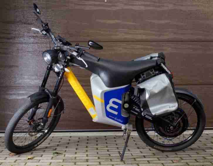 El Moto HR 2 Elektromotorrad mit 31,5Ah Akku, Blinker, Top Design, 2 Varianten