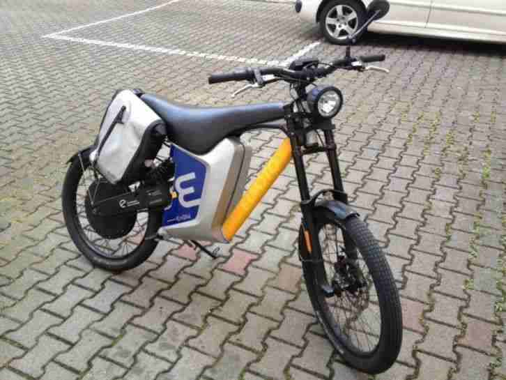 El Moto HR 2 Elektromotorrad mit 31,5Ah Akku, Ladegerät, Top Design