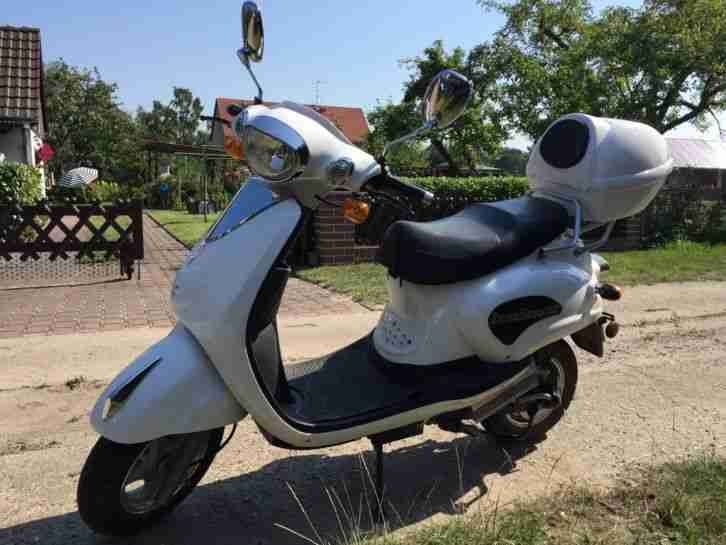 Elektro , Retro Look, Scooter 250km Wie