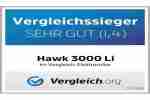 Elektro HAWK 3000 Li, Testsieger, 2 Li