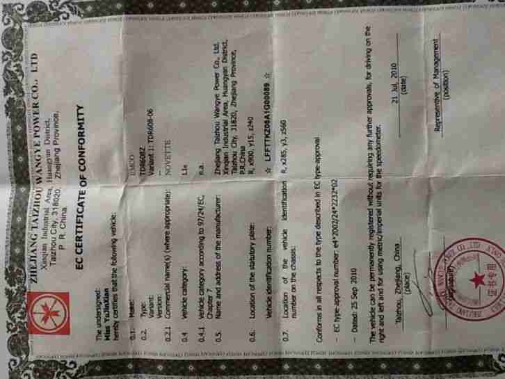 Emco Novette Elktroroller . Top Zustand zu verkaufen!