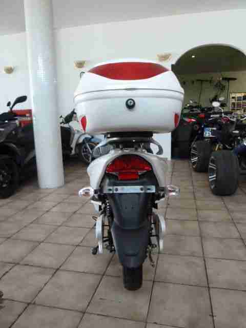Emco Novette Twin Elektro Motor Roller E Roller Scooter 45km/h Weiß Erst 12 KM