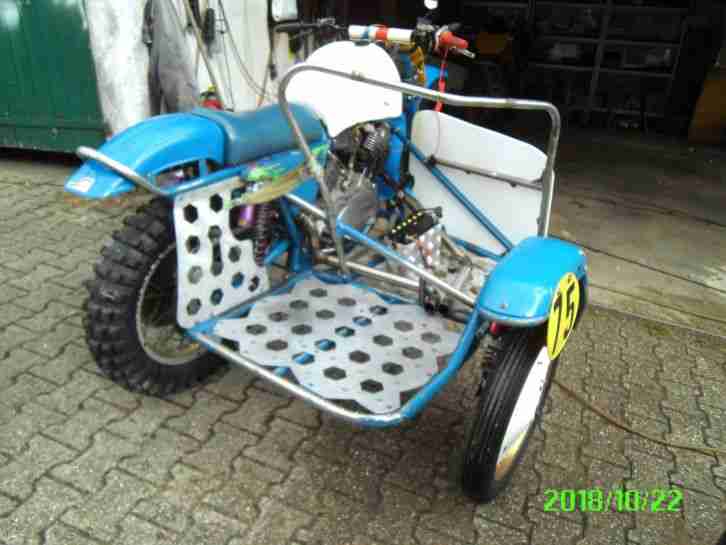 Eml Bürsgens Yamaha TR 1 Motocross - Gespann