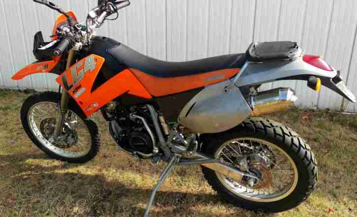 Enduro KTM 640 EGS LC 4 mit E-Starter 2 Hand