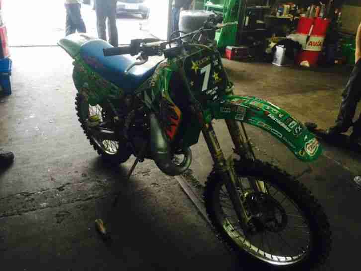 Enduro Motorcross Vollcross Kawasaki Kx 125 H91