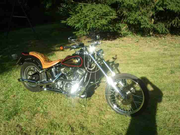 Erbstück! Harley Davidson Softail FXST 1340 Custom 1988 mit WGA und Umbauhistory