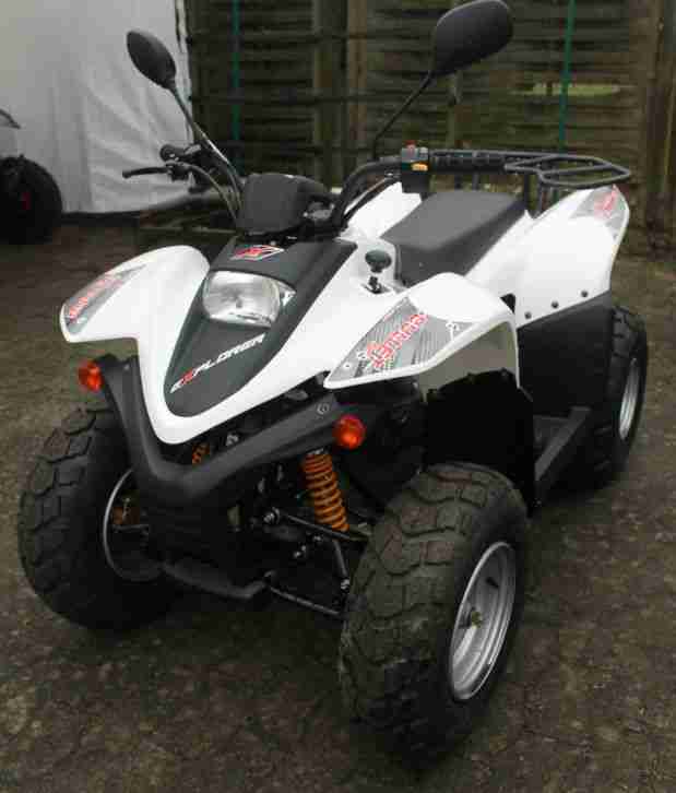 Explorer Bullet 50 Quad weiß NEU