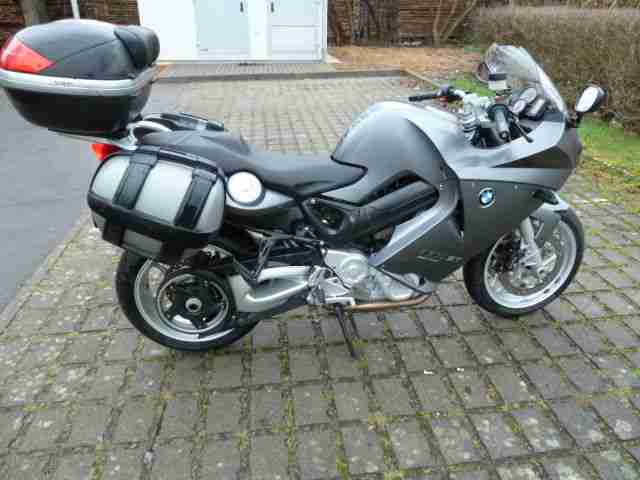 F800 ST EZ/08 TÜV neu, tiefer,BMW-Koffer, Givi Topcase, RDC, BC , ABS, Heizgr.