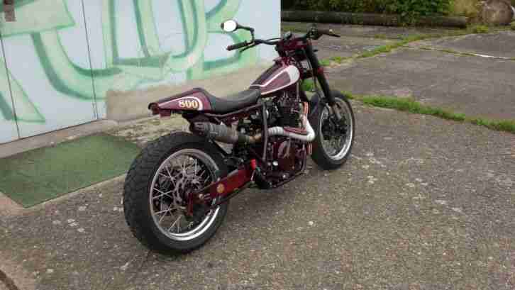 FLAT TRACKER ,DR 800,CUSTOM, CAFERACER