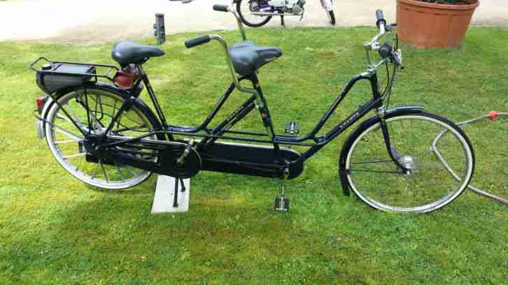 Fahrrad mit Hilfsmotor Tandem Sparta/Motor Sachs (Benzin) Super Zustand