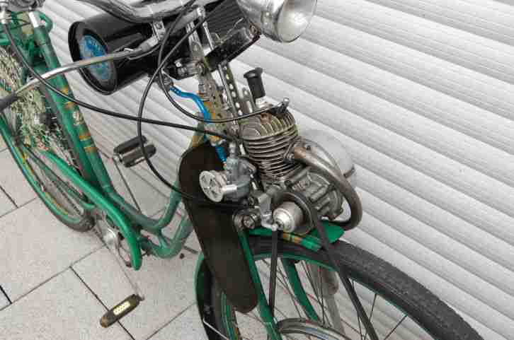 Fahrradhilfsmotor Hilfsmotor 31er REX 1949 an Bestes