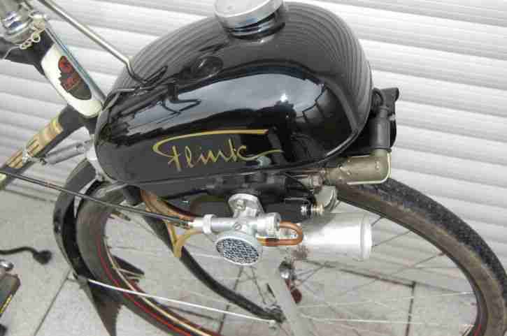 Fahrradhilfsmotor Hilfsmotor FLINK Inkarette 1950 an Baronia Bielefeld