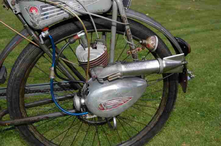 Fahrradhilfsmotor Hilfsmotor Victoria FM 38L mit originaler Betriebserlaubnis