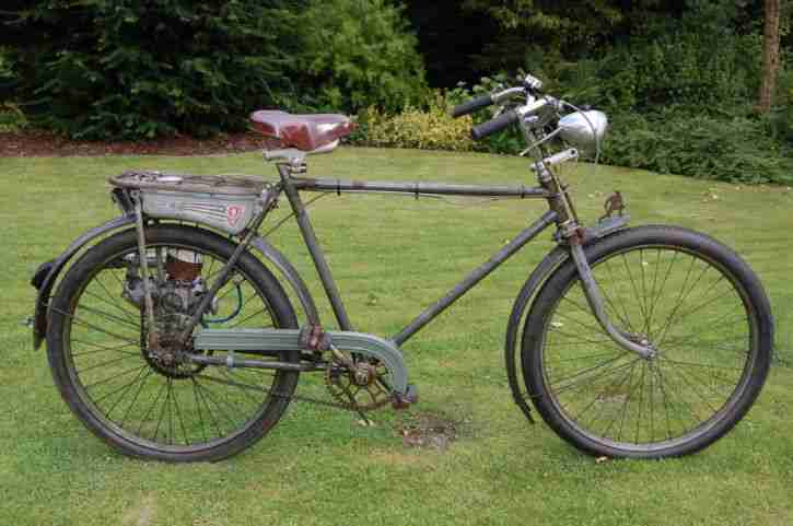 Fahrradhilfsmotor Hilfsmotor Victoria FM 38L mit originaler Betriebserlaubnis