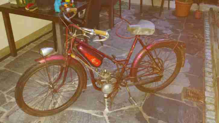 Fahrradhilfsmotor VAP 4 ABG,original Lack,Baujahr 1950!