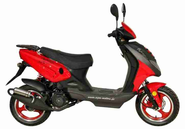Fighter 125 Sport - Roller Motorroller Scooter Leichtkraftrad Cityroller Moped