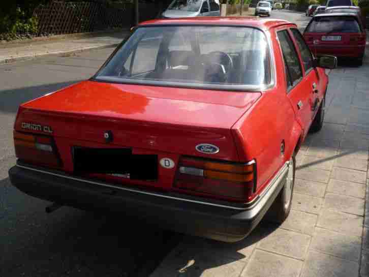 Ford Orion 1a. Zustand 72oookm Bj.85 Zulassung 1987