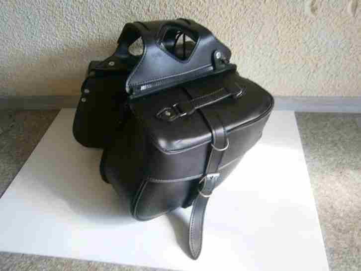 Für Harley Spirit " Leder - Satteltaschen " "neuwertig "