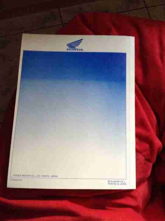 GB 500 original Service Manual WERKSTATTHANDBUCH * in ENGLISCH*