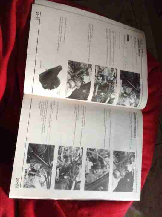 GB 500 original Service Manual WERKSTATTHANDBUCH * in ENGLISCH*