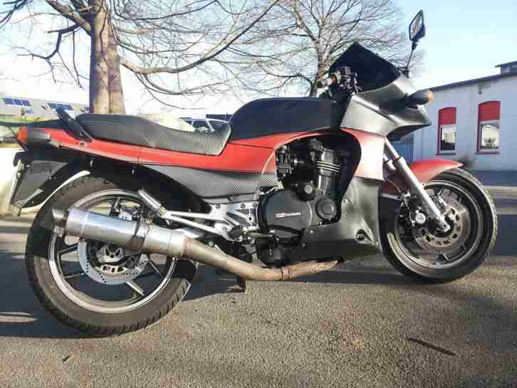 GPZ 900R 89er AT 38 Tkm Carbon Foliert, Reifen Kettenkit etc Neuwertig Tüv10/15