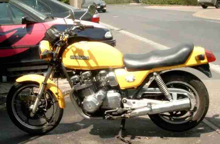GS 110X SUZUKI GSX 1100 E aus 1982 mit Deutschen Papieren