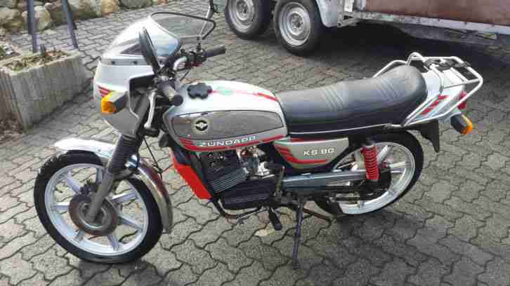 "Garagenfund" Zündapp KS 80, Bj.1981 mit 100 ccm Zylinder