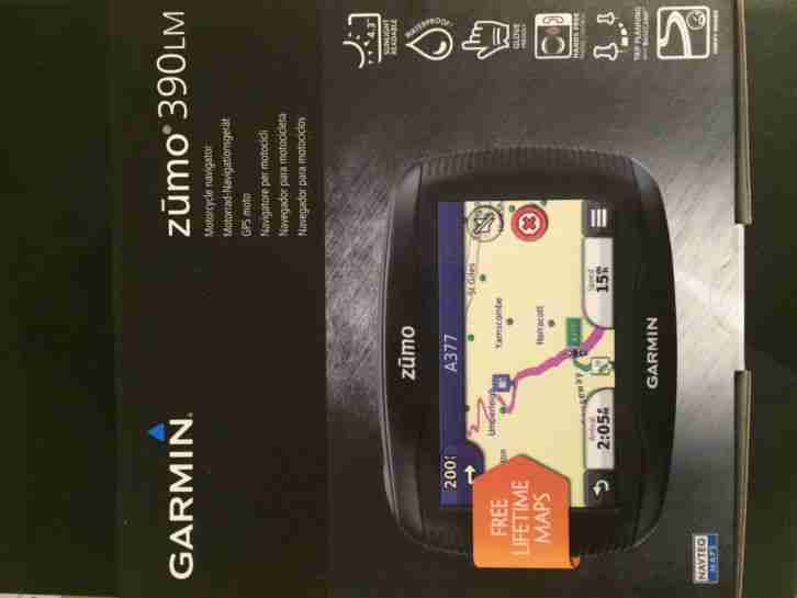 Garmin Zumo 390LM Navigationssystem FREE