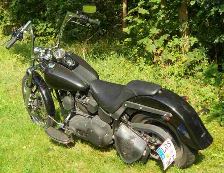 Gepflegte Harley-Davidson Softail Night Train Bj. 2003 Vergaser