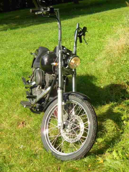 Gepflegte Harley Davidson