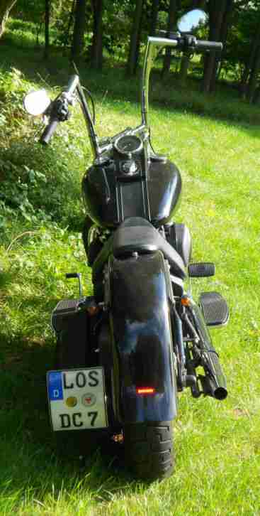 Gepflegte Harley-Davidson Softail Night Train Bj. 2003 Vergaser