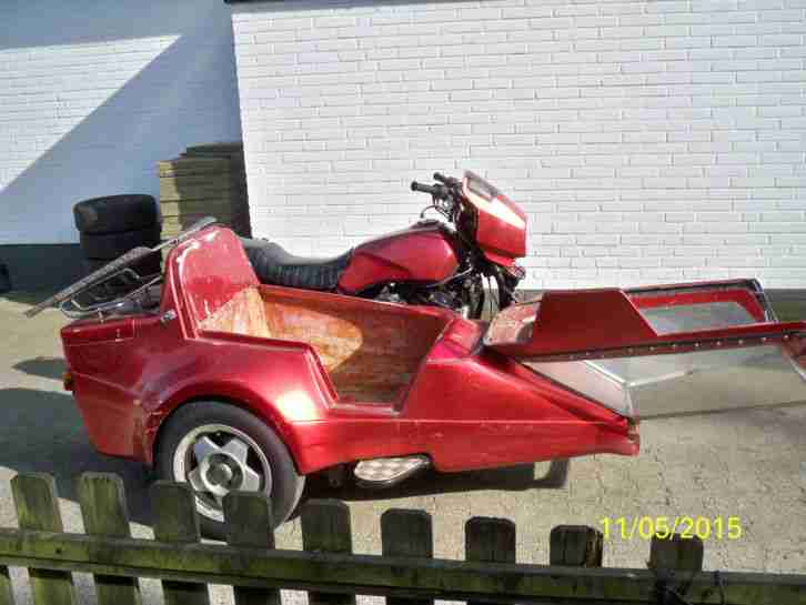 Gespann Honda VT 500E Beiwagen
