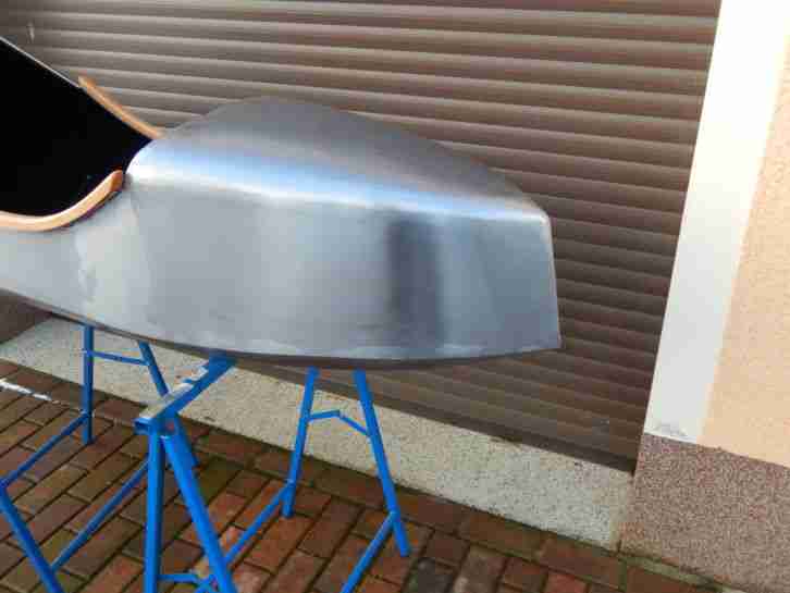 Gespann Zeppelinboot für Oldtimermotorrad