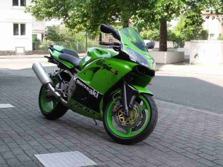 Giftgrüner Renner Kawasaki ZX 636 – Ninja – 1. Hand