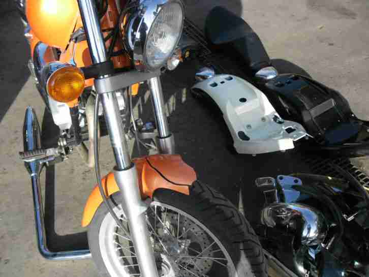 Gilera Coguar 125 chopper - Unfall -