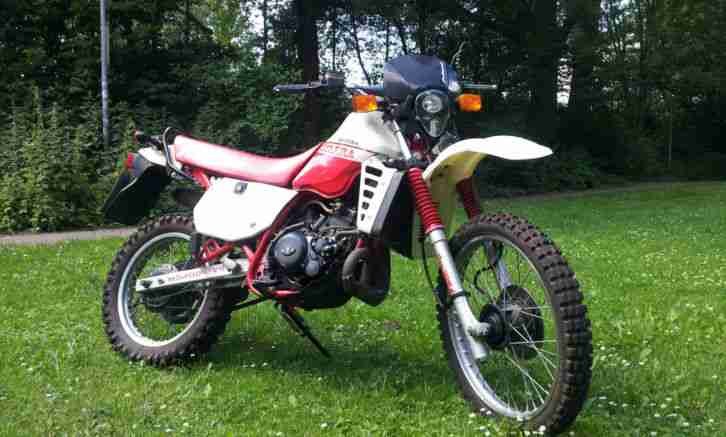 Gilera RX 200 Arizona Wintermotorrad drauf