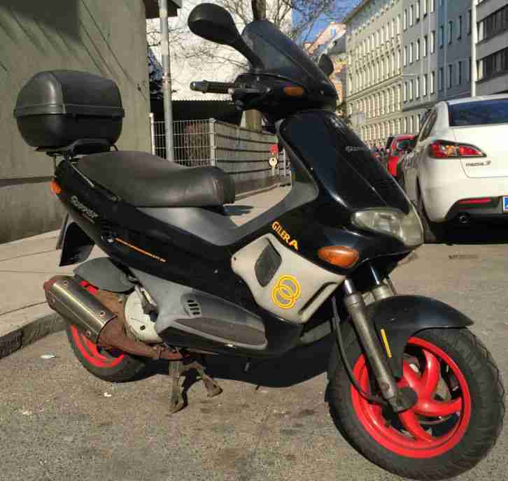 Gilera Runner 180 FXR DD, EZ 2001, Sebac-Gabel, Motorschaden, prima Tuningbasis