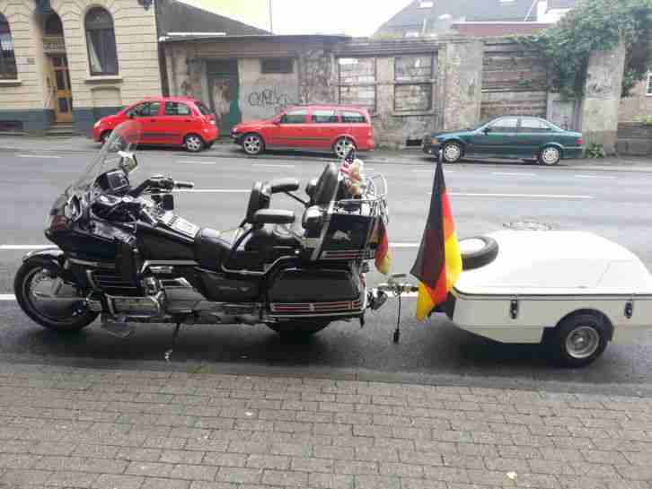 Goldwing 1500 GL mit Anhänger