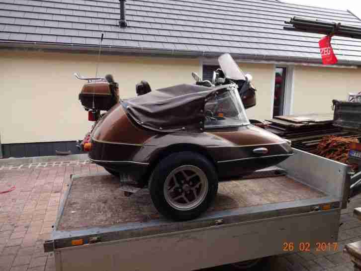 Goldwing Gold Wing Gespann Beiwagen Rarität