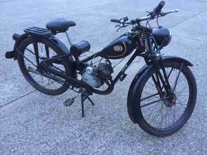 Göricke Damenmotorrad mit sachs 98 Motor