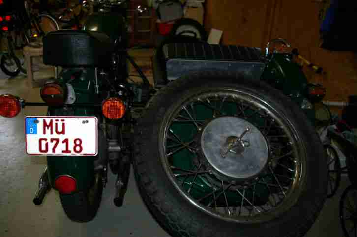 Grüner Elefant, Zündapp KS 601 Gespann 1954